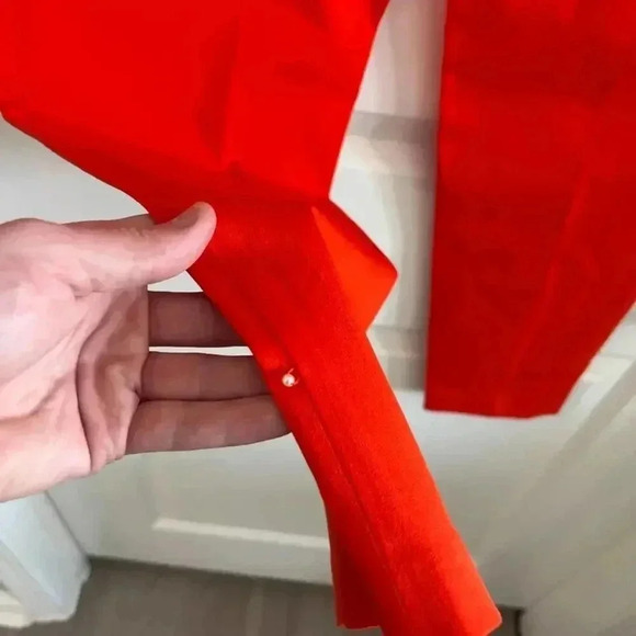 NWT Pearl by Lela Rose Stretch Cotton Susie Pant Size 6 - Picture 6 of 6